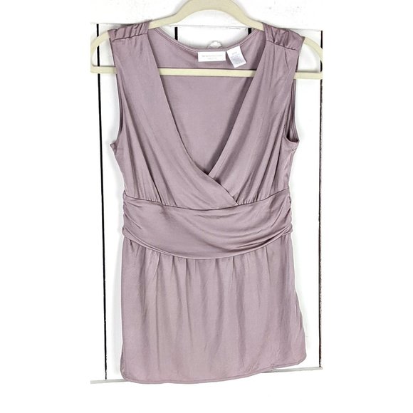 Worthington Stretch slinky fitted sleeveless tank top - Picture 2 of 4